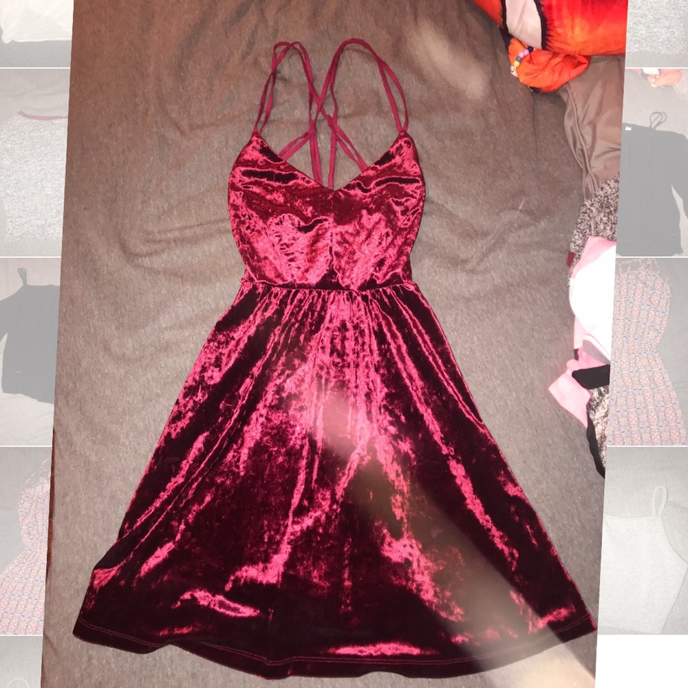 velvet dress